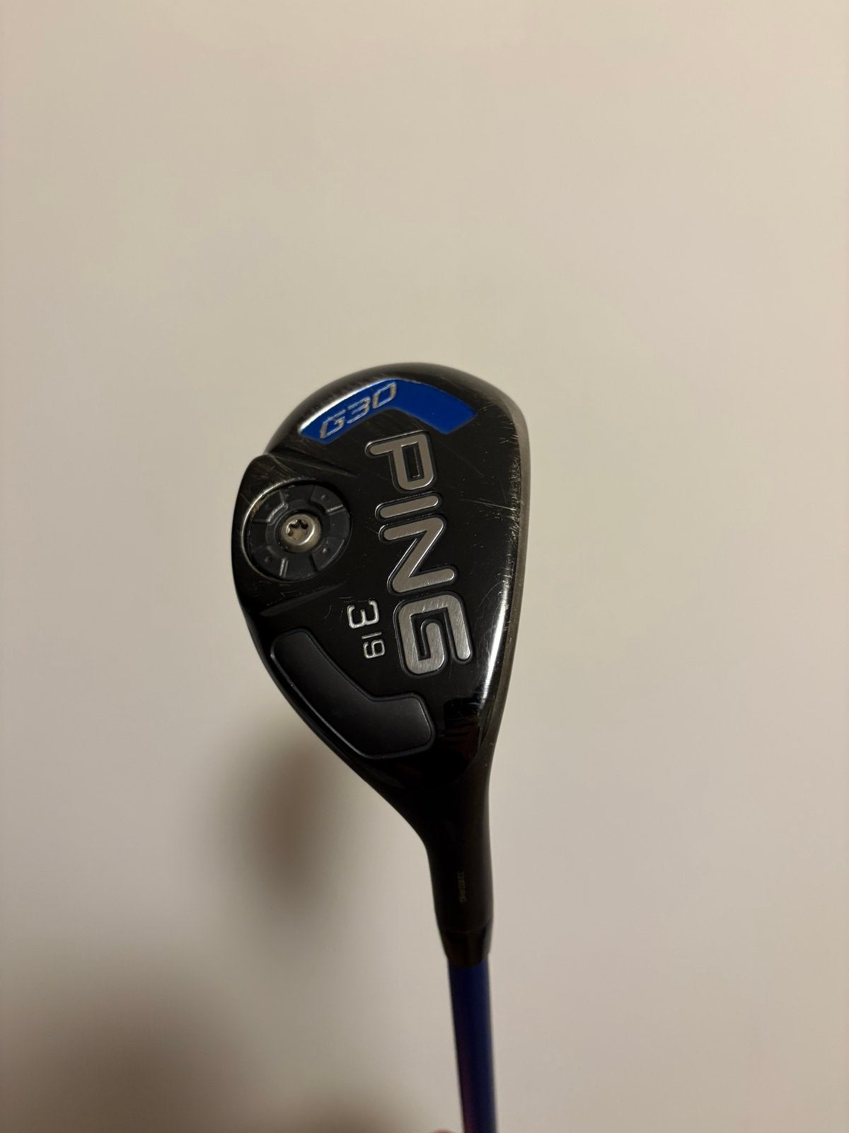 PING G30 Hybride 3 – 19 – 1 inch verlengd – Nieuwe grip, Sport en Fitness, Ophalen of Verzenden, Zo goed als nieuw, Club, Ping
