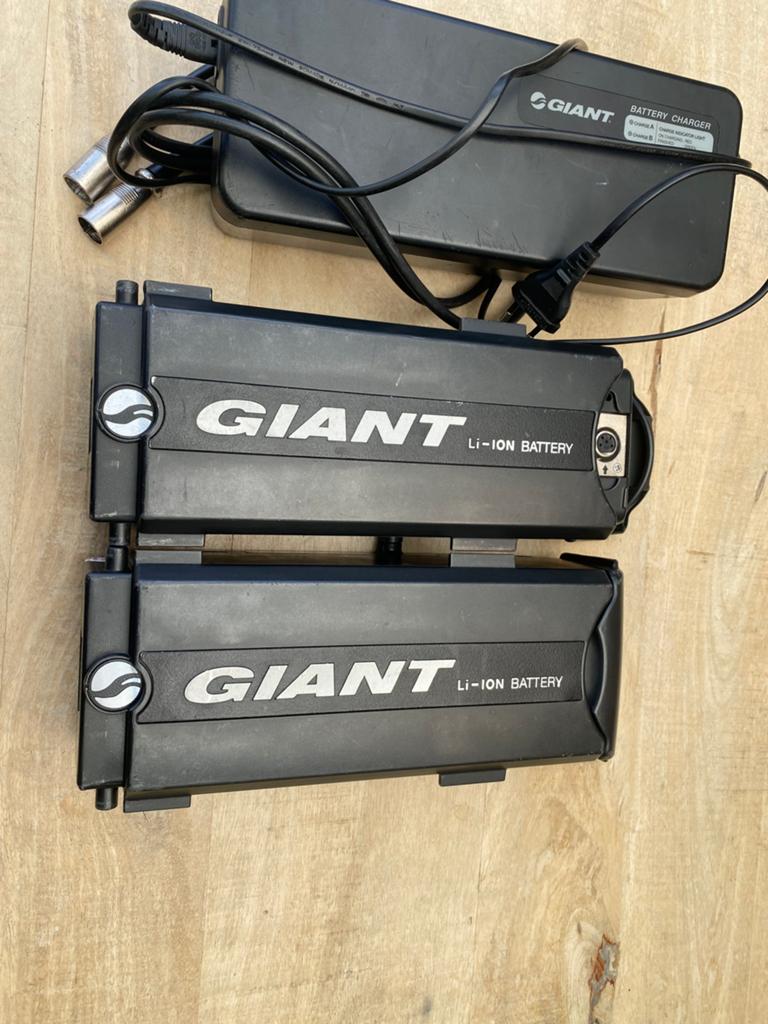 Giant accu-set 36v met lader Hybrid, Ophalen, Zo goed als nieuw