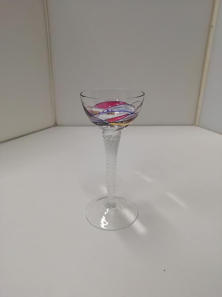 Romanian Art Glas Likeurglas, Ophalen of Verzenden