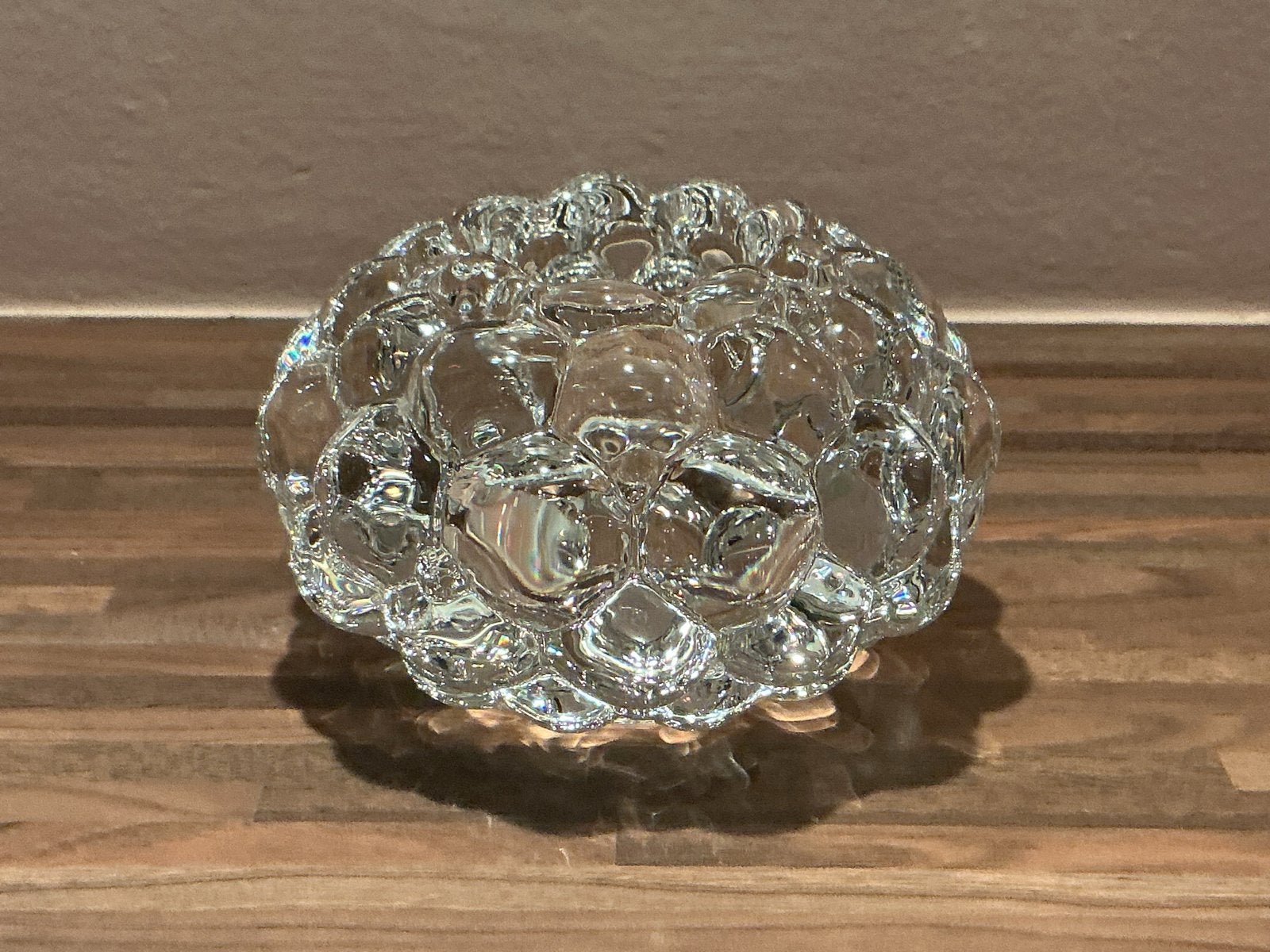 Orrefors Raspberry theelichthouder, Ophalen of Verzenden