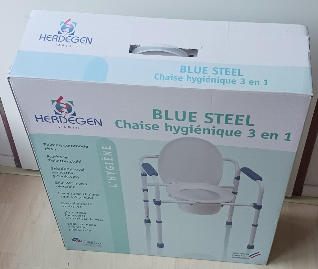 Herdegen toiletstoel 3 in 1, Ophalen, Zo goed als nieuw