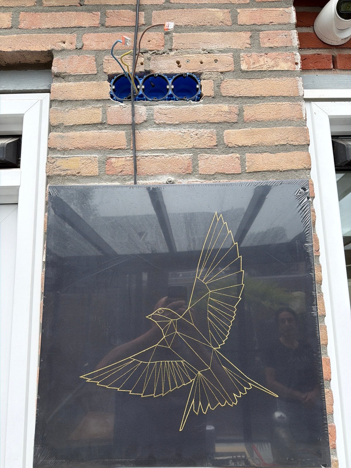 IKEA PJÄTTERYD Canvas Schilderij - Vogel & Hert, Huis en Inrichting, 50 – 75, Oorspronkelijke maker, Nieuw, Ophalen of Verzenden