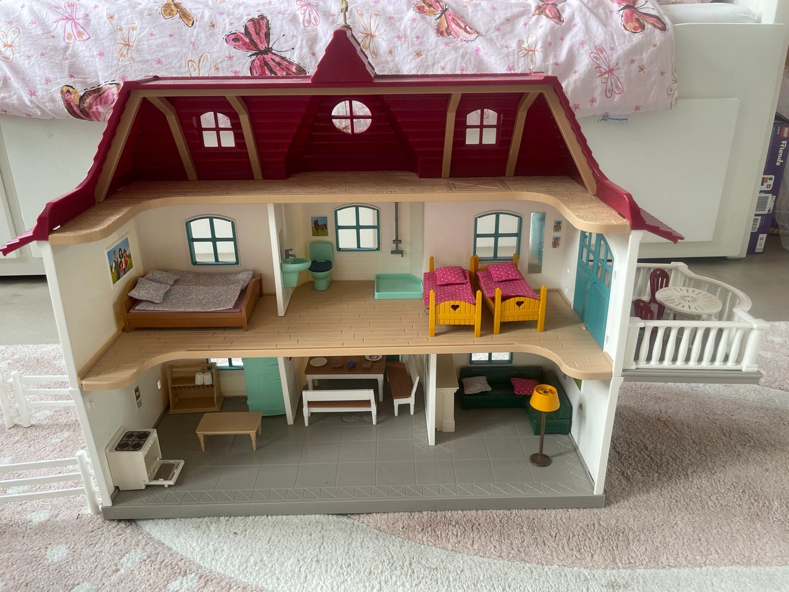 Schleich HORSE CLUB Lakeside Landhuis, Ophalen, Gebruikt, Jongen of Meisje