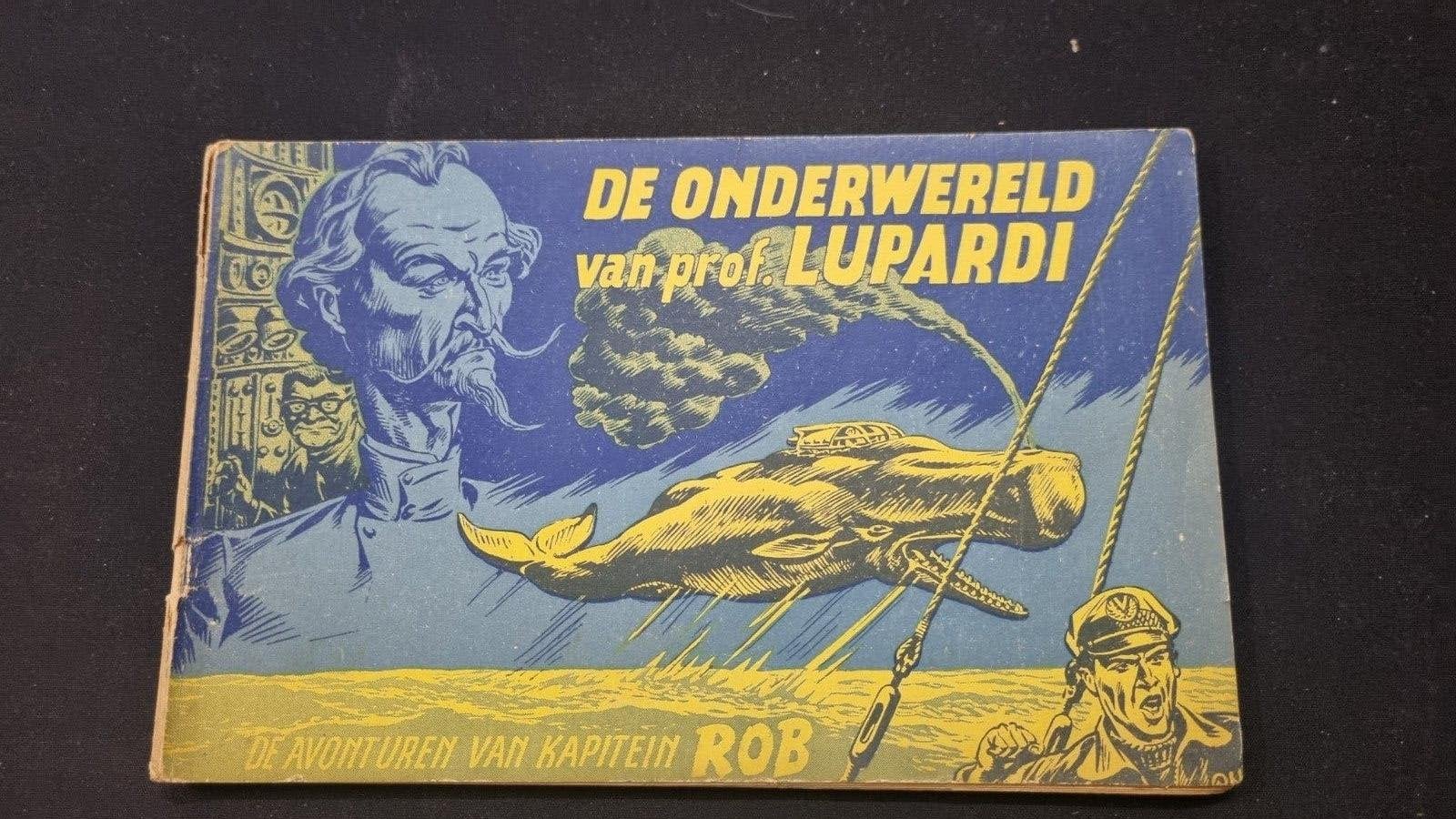 Kapitein Rob: De Onderwereld van Professor Lupardi, Boeken, Stripboeken, Eén stripboek, Ophalen of Verzenden, Gelezen, Pieter Kuhn