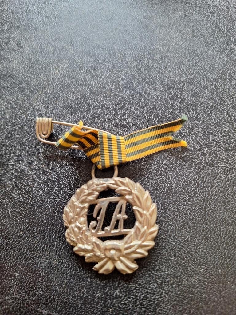 Tweede Wereld oorlog Speld trouwe dienst  oorlog ??, Ophalen of Verzenden, Landmacht, Nederland, Embleem of Badge