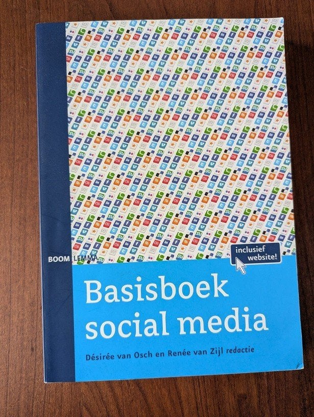 van Osch, Zijl. Basisboek sociale media. Nieuw, ongebruikt!, Zo goed als nieuw, Gamma, Désirée van Osch, HBO