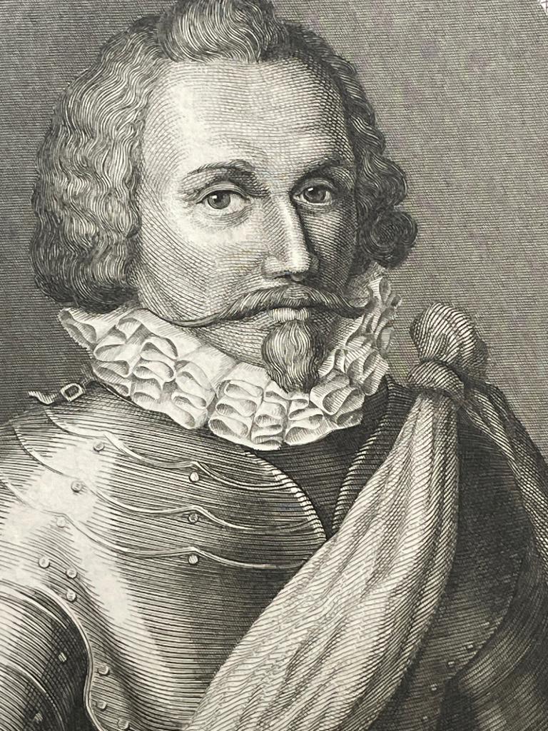 Graaf van Hohenlo - Edouard Taurel (1850) - p0691, Antiek en Kunst, Ophalen of Verzenden, Ets, 1700 - 1799