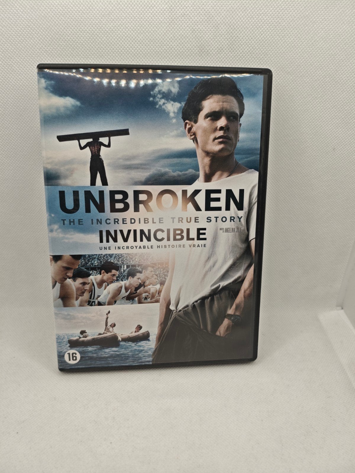 Unbroken the incredible true story invincible dvd, Alle leeftijden, Ophalen of Verzenden, Zo goed als nieuw