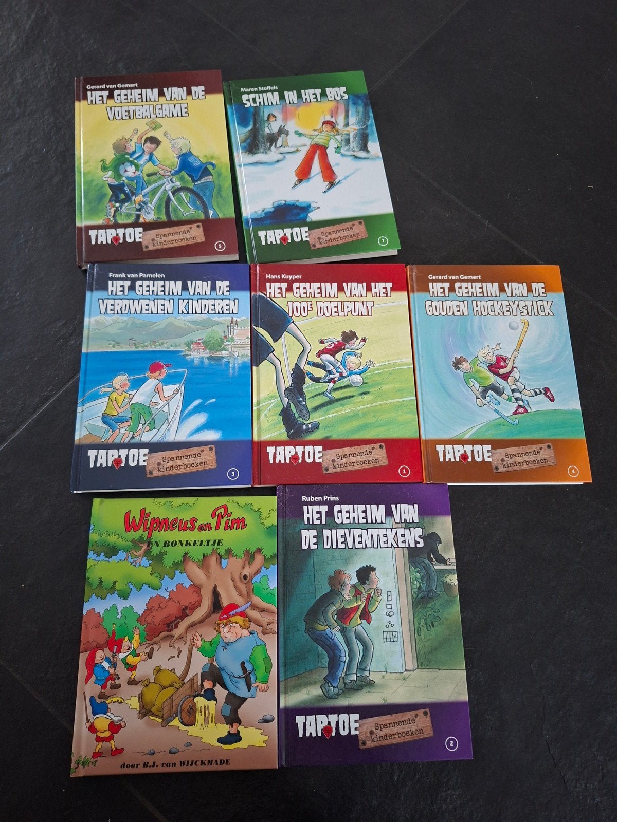 Spannende Kinderboeken - 7-delige set-gratis, Ophalen, Zo goed als nieuw