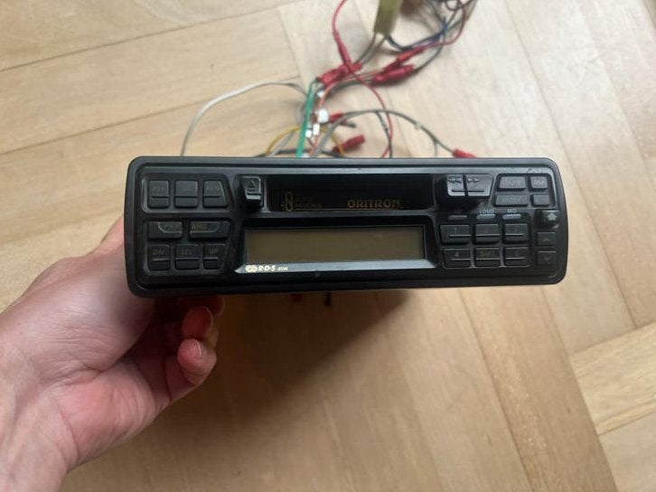 Oritron autoradio met cassette speler, Auto diversen, Autoradio's, Ophalen of Verzenden, Gebruikt