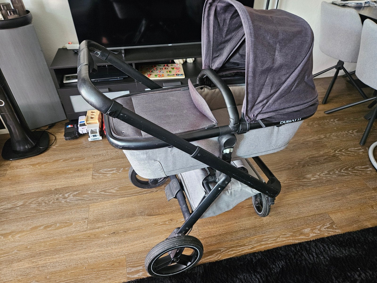 Dubatti One E5 3-in-1 Kinderwagen, Kinderen en Baby's, Kinderwagens en Combinaties, Ophalen, Gebruikt, Overige merken