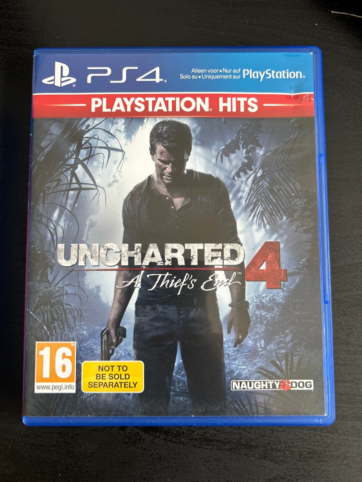 Uncharted 4: A Thief's End PS4 - PlayStation Hits, Avontuur en Actie, Online, 1 speler, Ophalen of Verzenden
