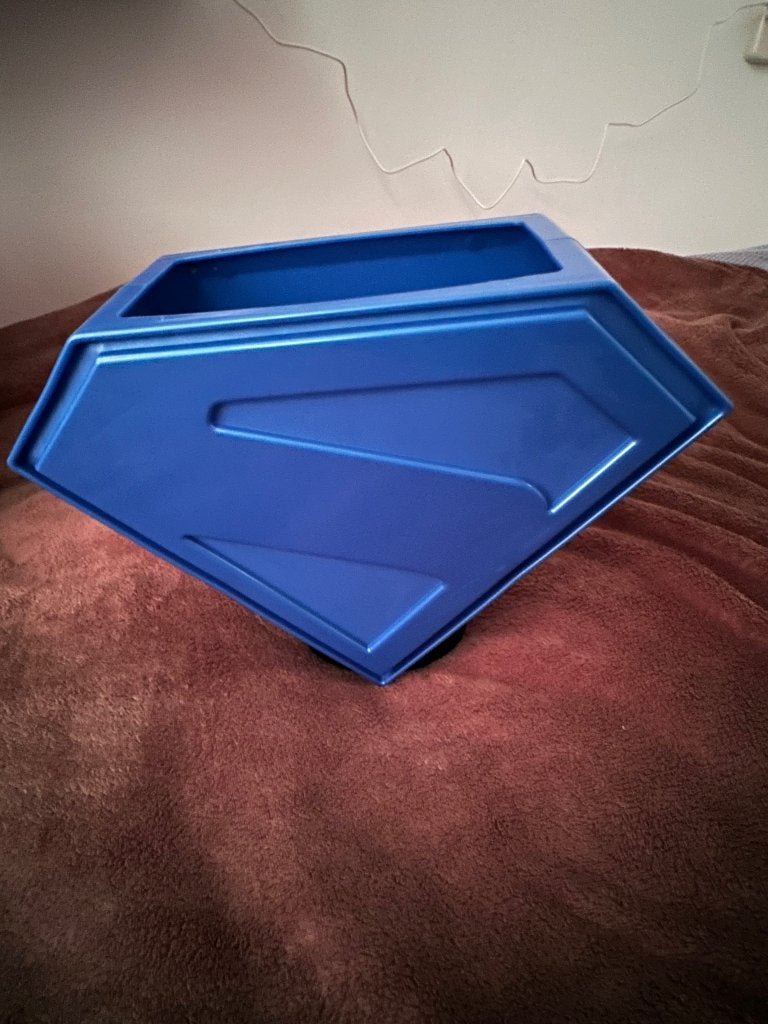 Superman luxe popcorn emmer, nieuw, Ophalen of Verzenden, Nieuw, Film, Overige typen