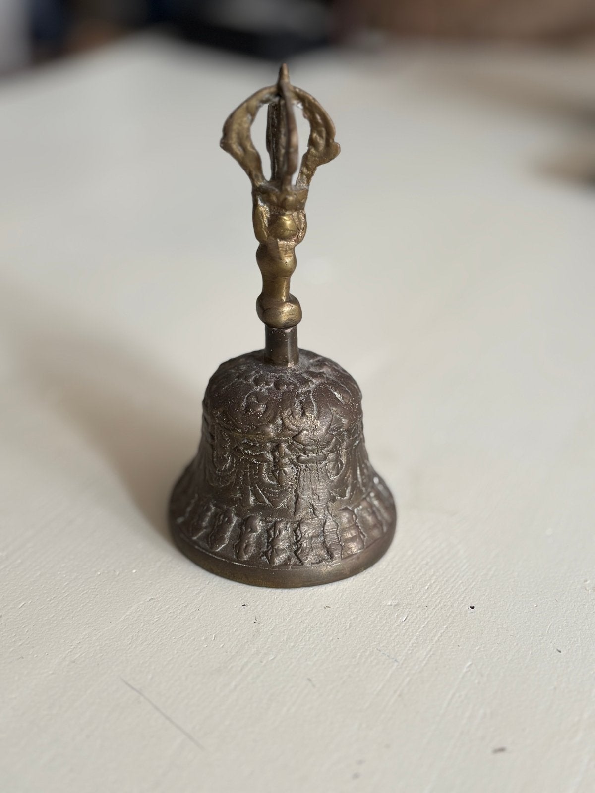 Antieke Tibetaanse Gebedsklok - Vajra Bel, Ophalen of Verzenden