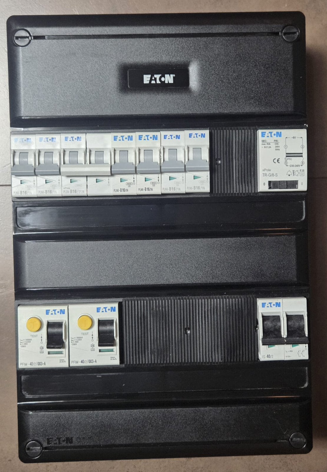 Eaton 1-fase groepenkast, Ophalen of Verzenden, Zo goed als nieuw, Overige typen