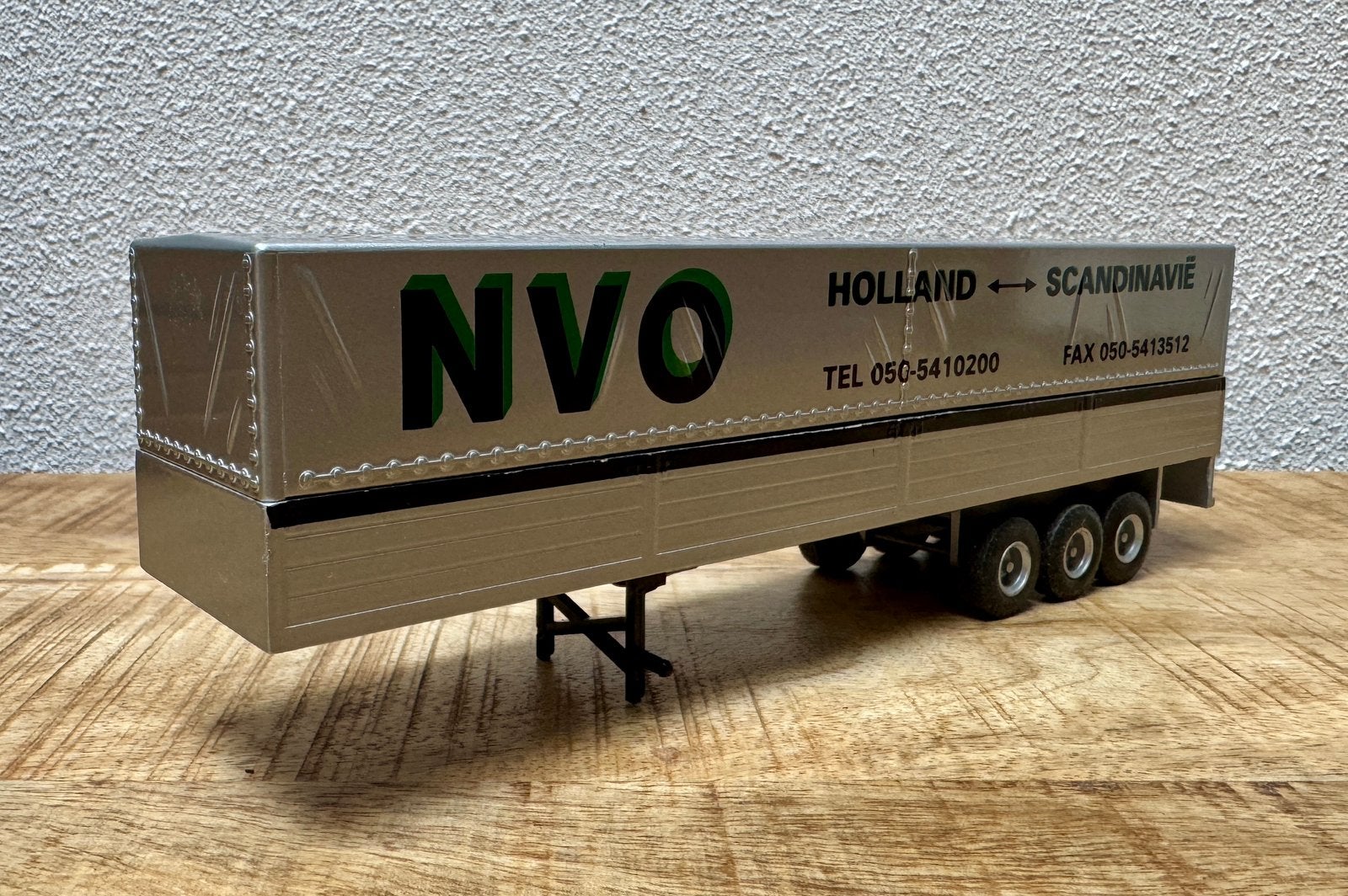 Lion Toys classic oplegger NVO, Hobby en Vrije tijd, Modelauto's | 1:50, Zo goed als nieuw, Bus of Vrachtwagen, Lion Toys, Ophalen of Verzenden