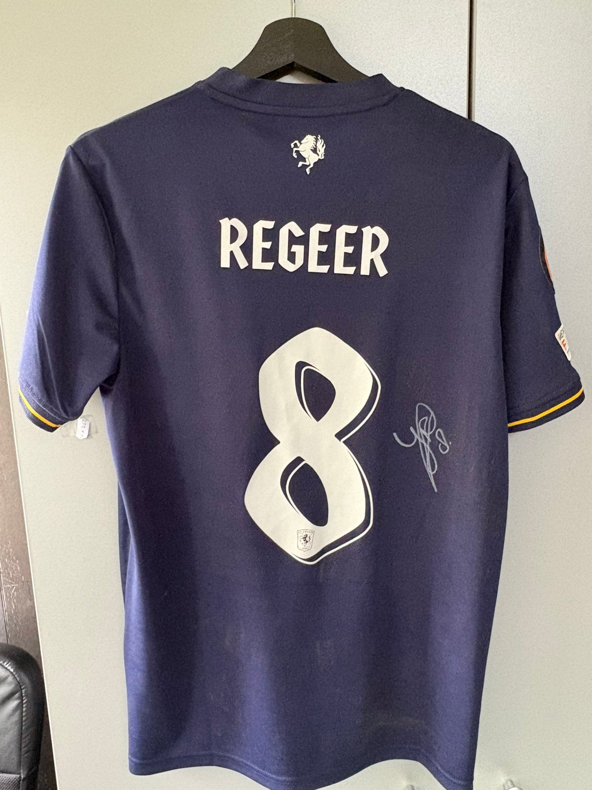 Matchwornshirt Youri Regeer (Conference League), Ophalen of Verzenden, Zo goed als nieuw, Shirt