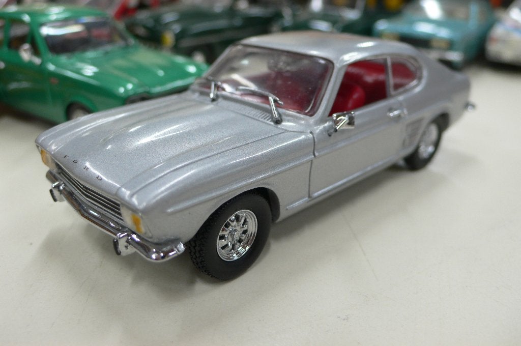 ford capri 2300gt 1969 - detailcars - 1/43, Verzenden, Nieuw, Auto, Overige merken