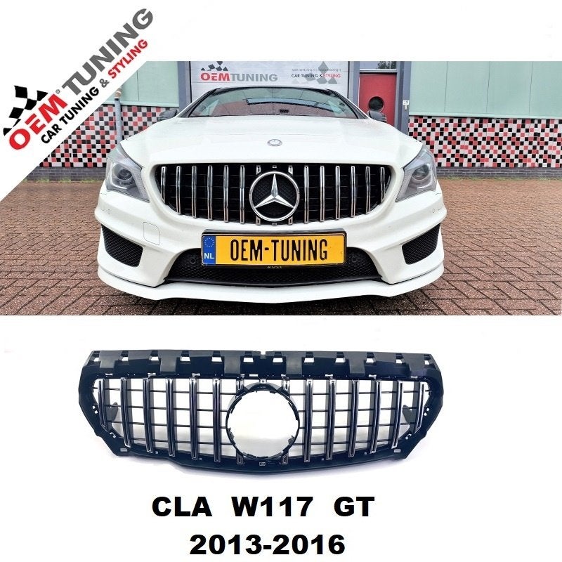 GTR Chrome Style Grille CLA W117 13‑16, Ophalen of Verzenden