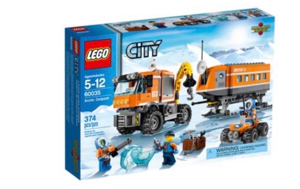 LEGO City Arctic Voorpost 60035, Kinderen en Baby's, Speelgoed | Duplo en Lego, Lego, Ophalen of Verzenden, Compleet, Complete set
