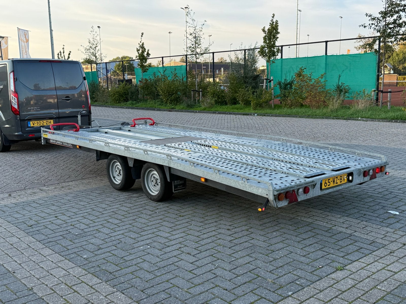 Brian James Trailers autotransporter kanteltrailer 5 meter, Auto diversen, Ophalen of Verzenden, Zo goed als nieuw