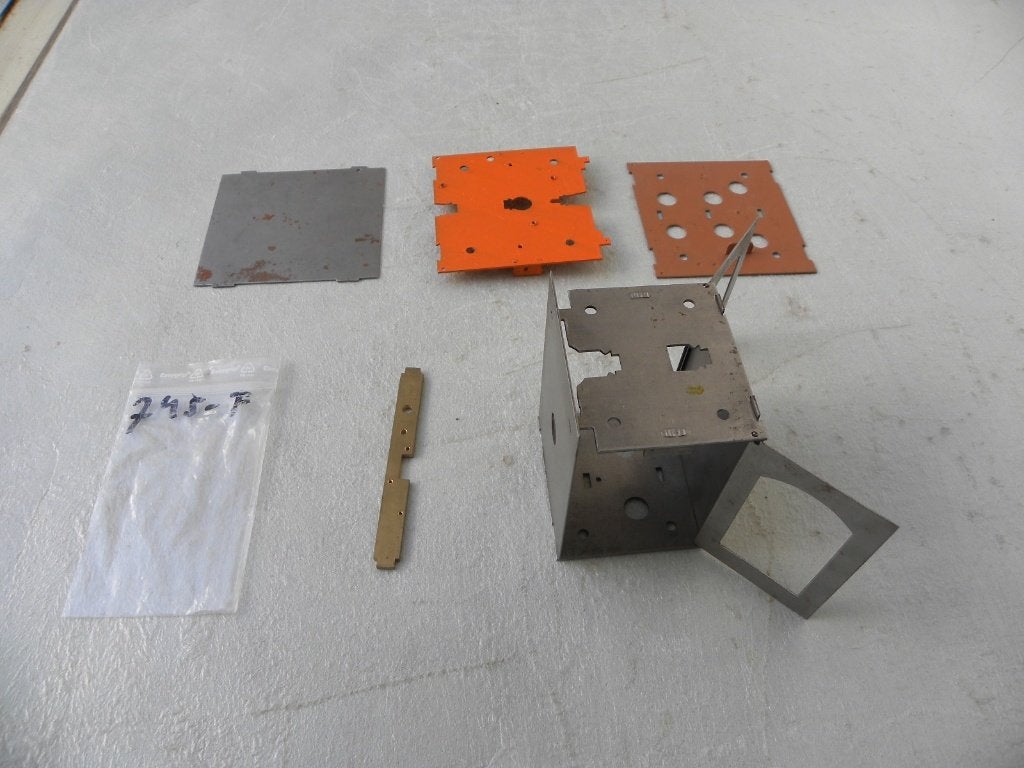 Metalen kast kleine schipper, Ophalen of Verzenden