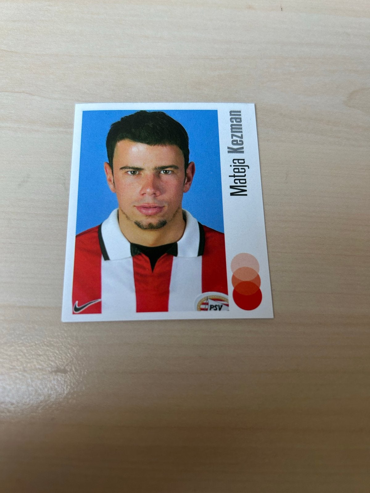 Mateja Kezman PSV Voetbal 04 Panini Plaatje, Ophalen of Verzenden, Zo goed als nieuw, Sticker