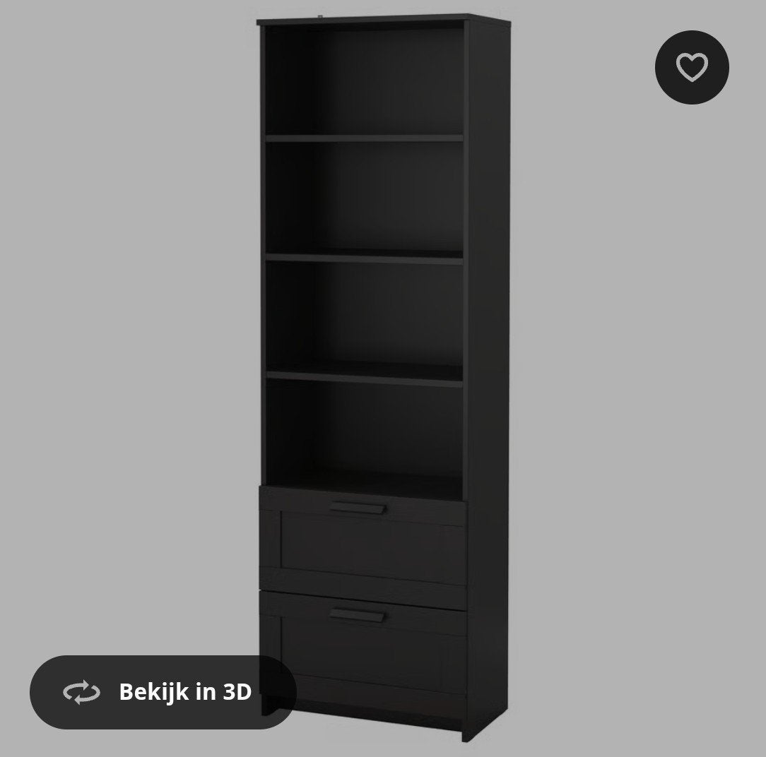 ikea brimnes boekenkast, Ophalen, Zo goed als nieuw