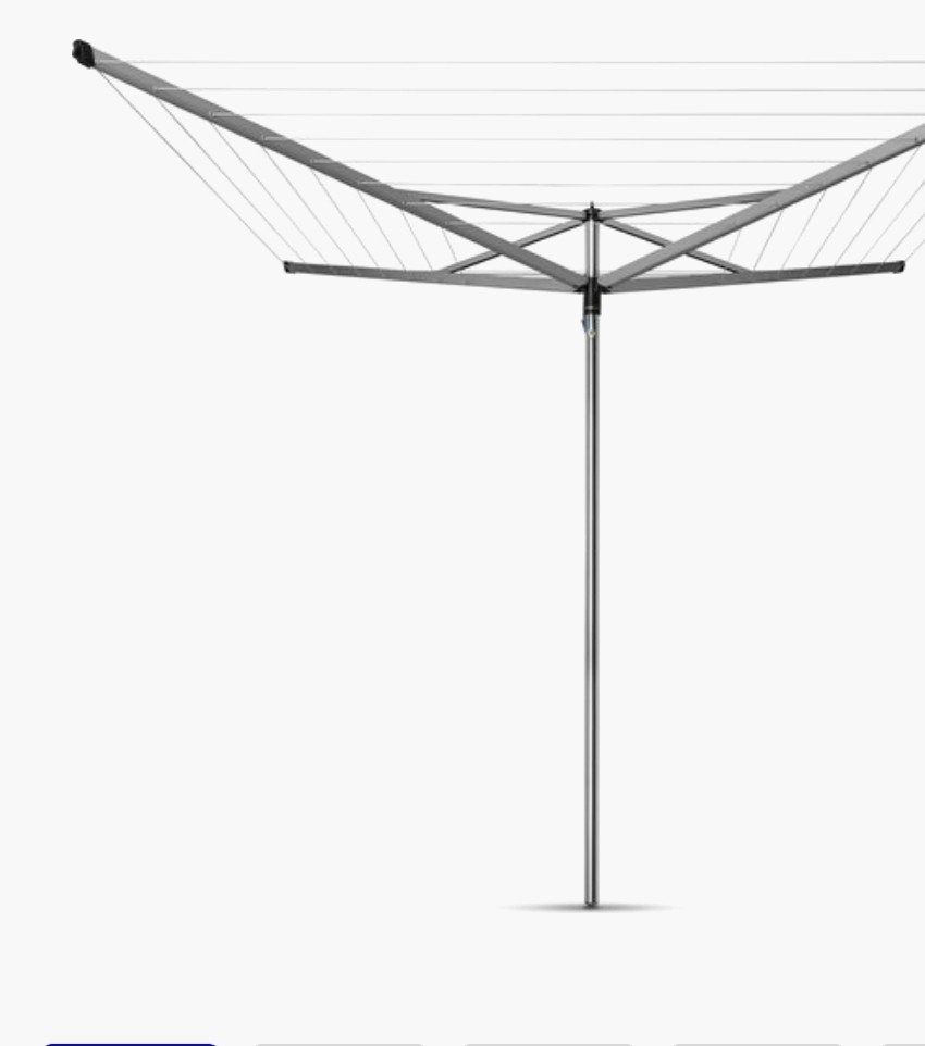 Brabantia droogmolen met betonnen voet, Ophalen, Gebruikt, Droogmolen