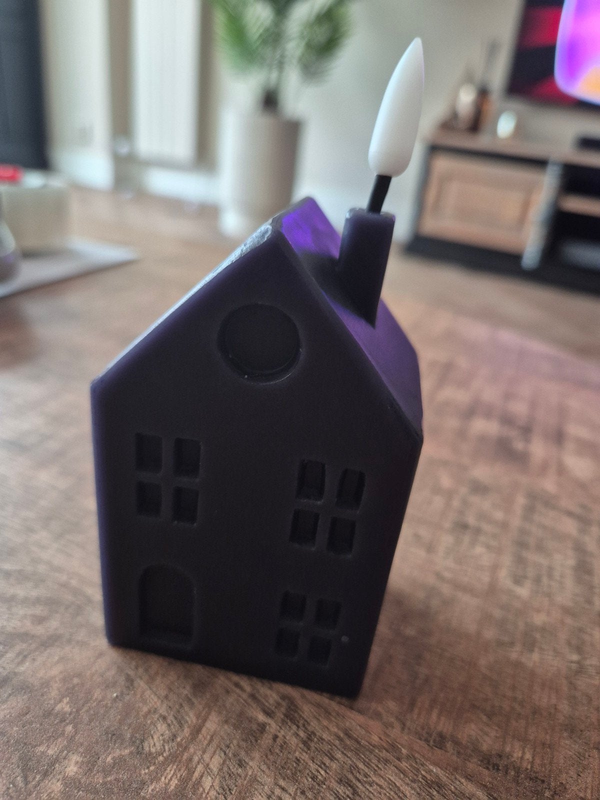 Nieuw led kaars, Huis en Inrichting, Ophalen of Verzenden, Nieuw, Zwart, Kaars