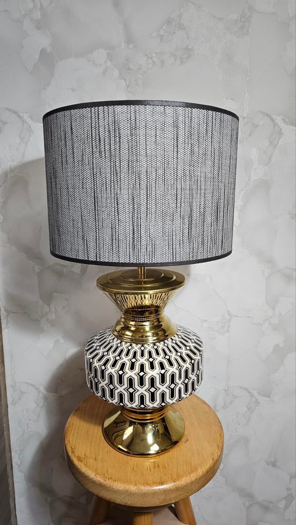 Lampenvoet met lampenkap, Huis en Inrichting, Lampen | Tafellampen, Nieuw, Ophalen of Verzenden