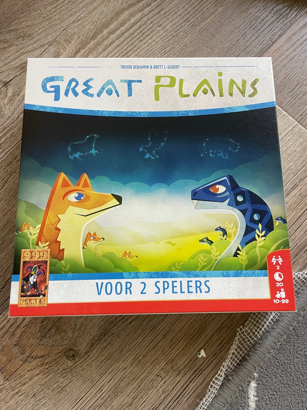 Great Plains Bordspel - Strategisch spel voor 2 spelers, Een of twee spelers, Ophalen of Verzenden, Zo goed als nieuw
