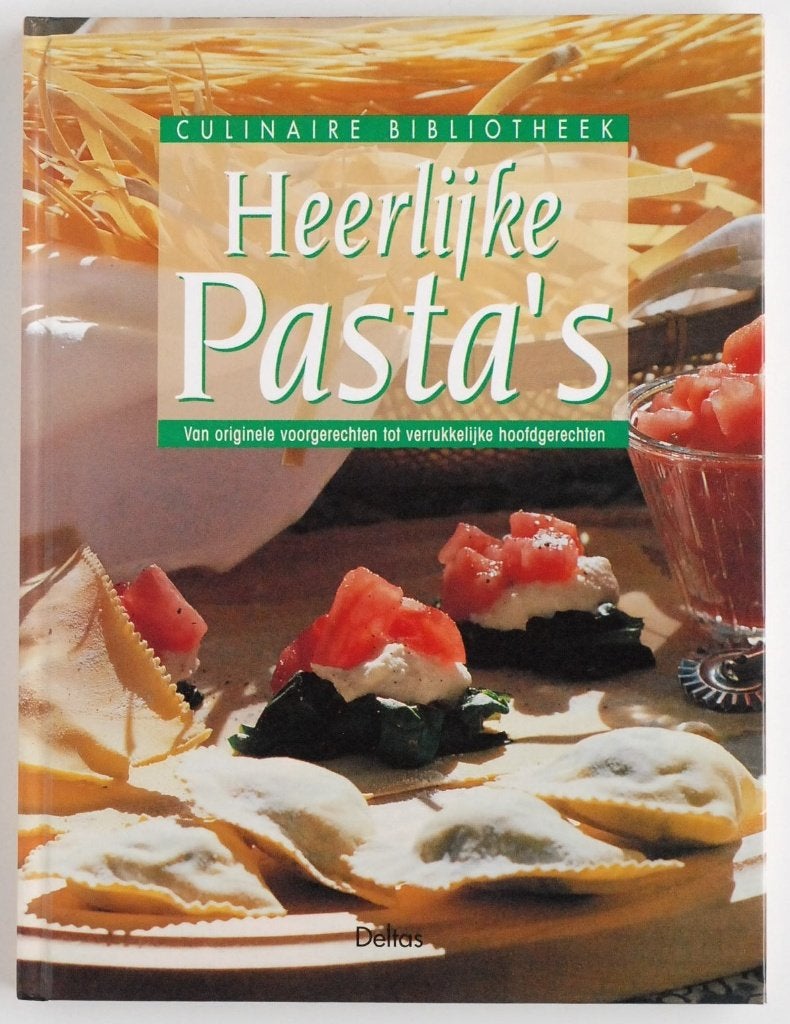 Heerlijke pasta's - Kookboek 1998, Italië, Hoofdgerechten, Verzenden, Zo goed als nieuw