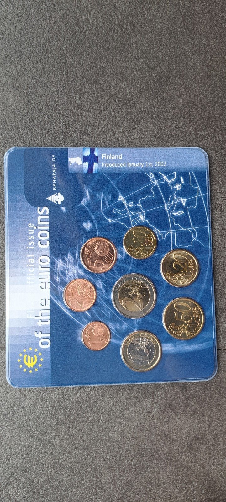 Complete set euromunten van diverse landen (2002), Postzegels en Munten, Munten | Europa | Euromunten, Ophalen of Verzenden, Overige landen