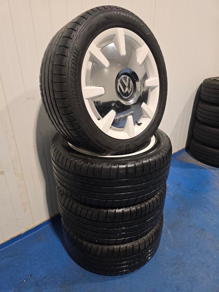 🌞Originele VW Disc velgen 18 inch California Multivan T6, Auto-onderdelen, 18 inch, Gebruikt, 255 mm, Banden en Velgen