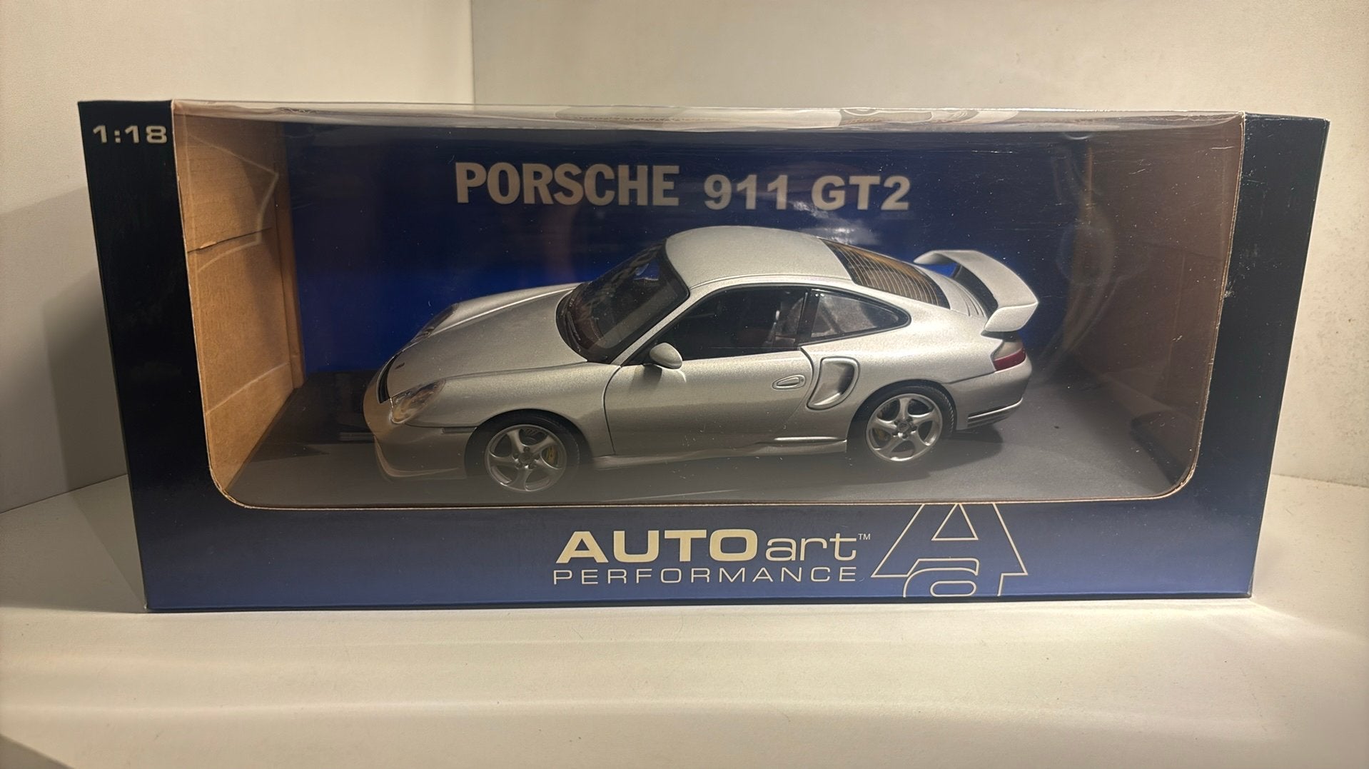 Porsche 911 GT2 autoart 1.18, Hobby en Vrije tijd, Modelauto's | 1:18, Ophalen of Verzenden, Autoart, A, A