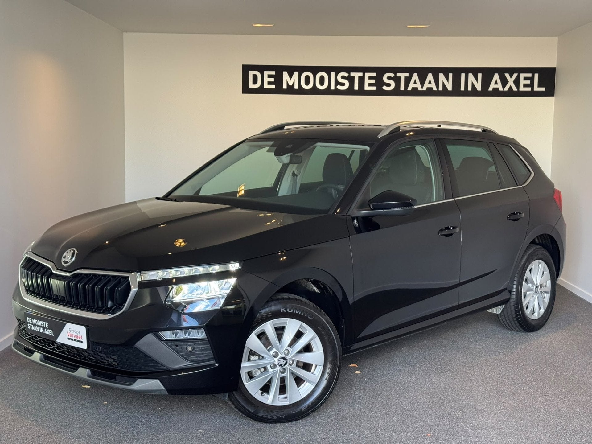 Skoda Kamiq 1.0 TSI Business Edition, Stof, Gebruikt, Zwart, 3 cilinders