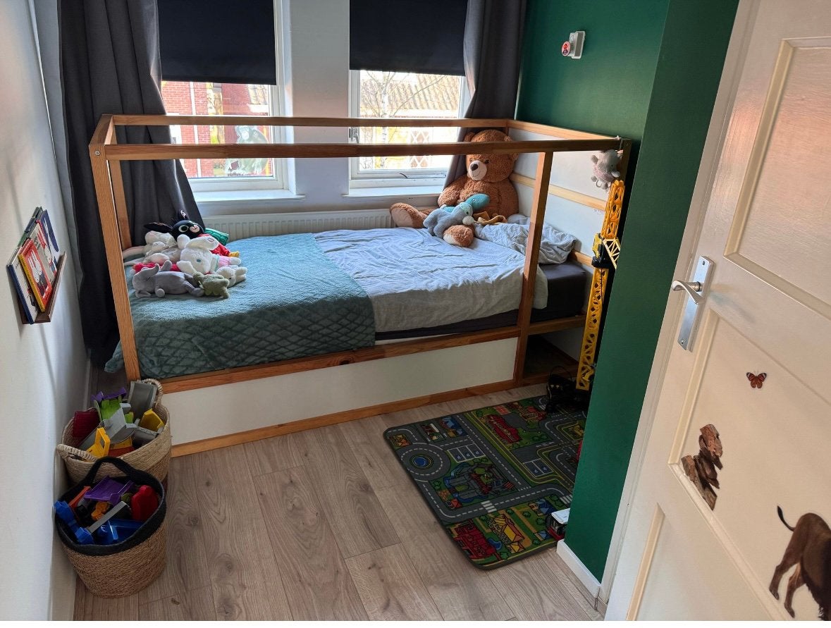 Ikea keerbaar bed, kinderen, Ophalen, Gebruikt, Halfhoogslaper