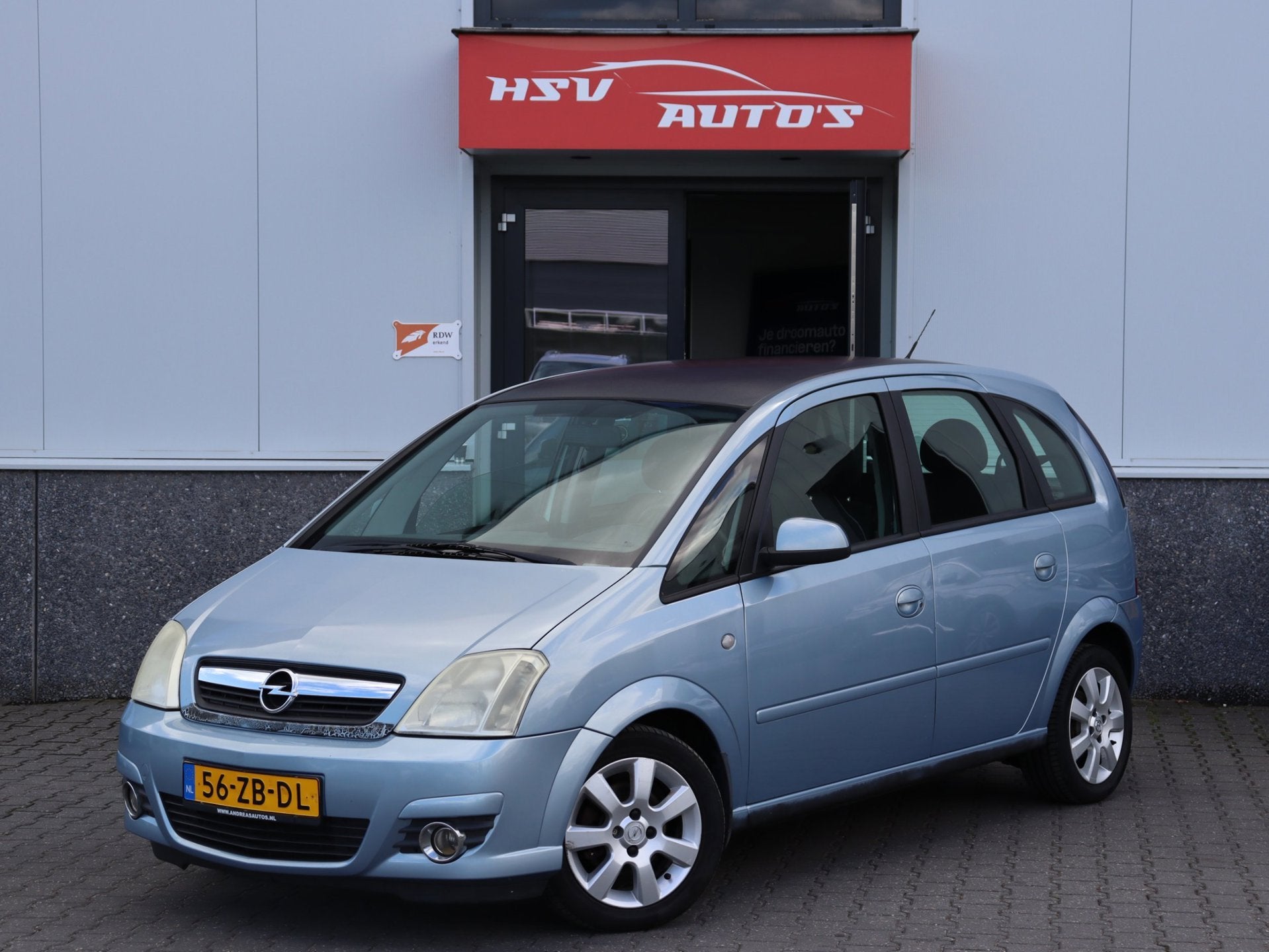 Opel Meriva 1.4-16V Cosmo *apk 09-2027*, Auto's, Voorwielaandrijving, Gebruikt, 4 cilinders, Blauw