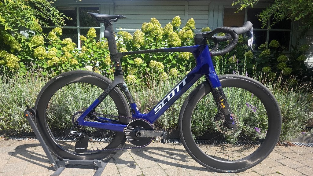 Scott Foil RC Team XL Force E1 AXS + Carbon Wheels, Zo goed als nieuw, 57 tot 61 cm, Meer dan 20 versnellingen, Ophalen