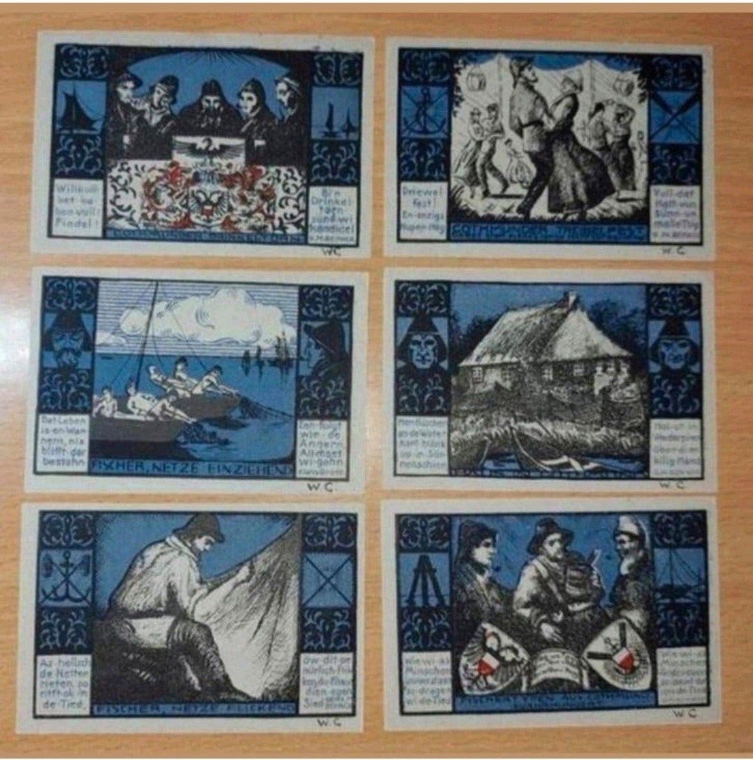 Duits Notgeld Lübeck Noodgeld, Ophalen of Verzenden, Duitsland