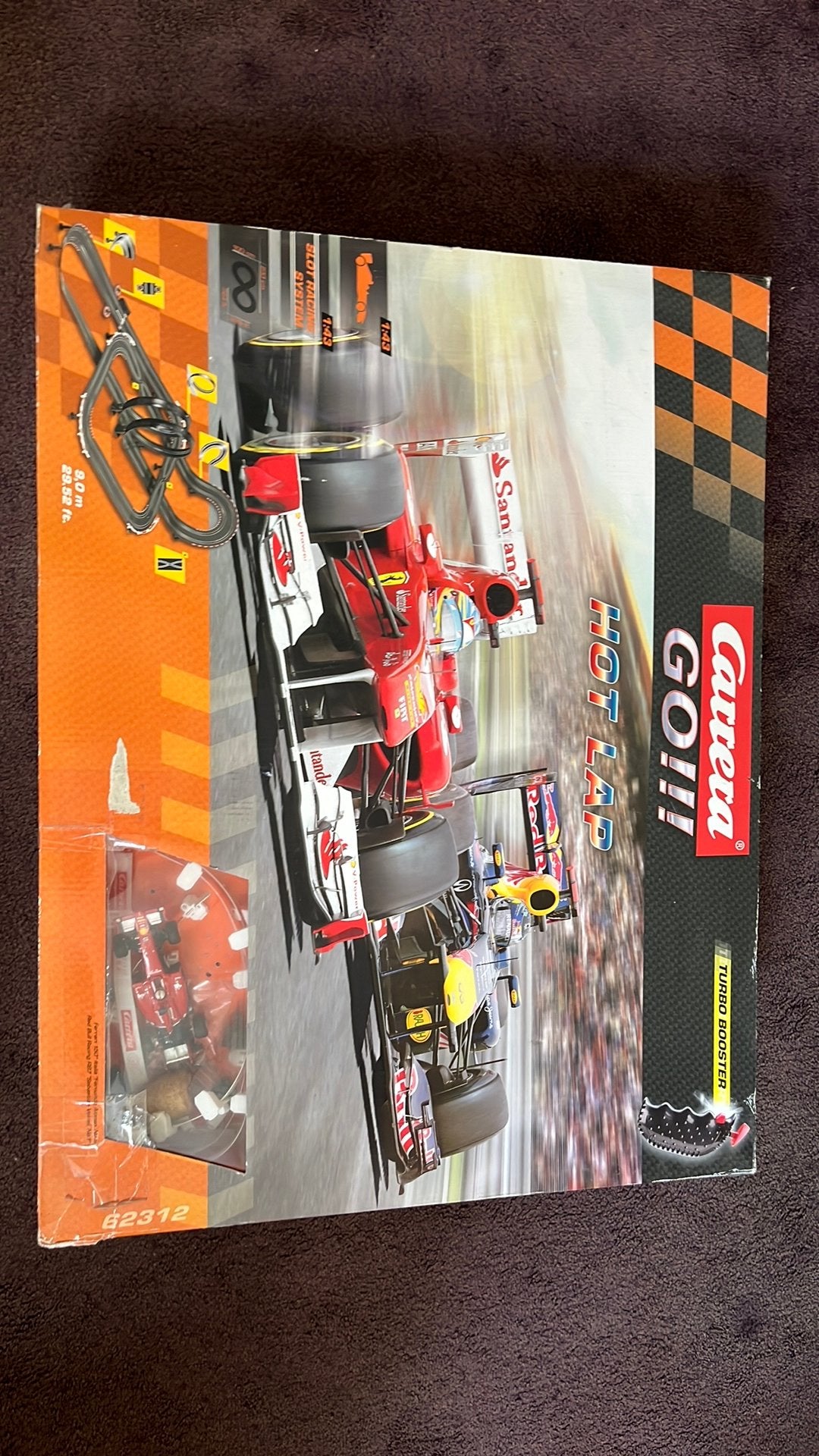 Carrera racebaan, Kinderen en Baby's, Speelgoed | Racebanen, Ophalen, Carrera, Elektrisch, Met looping