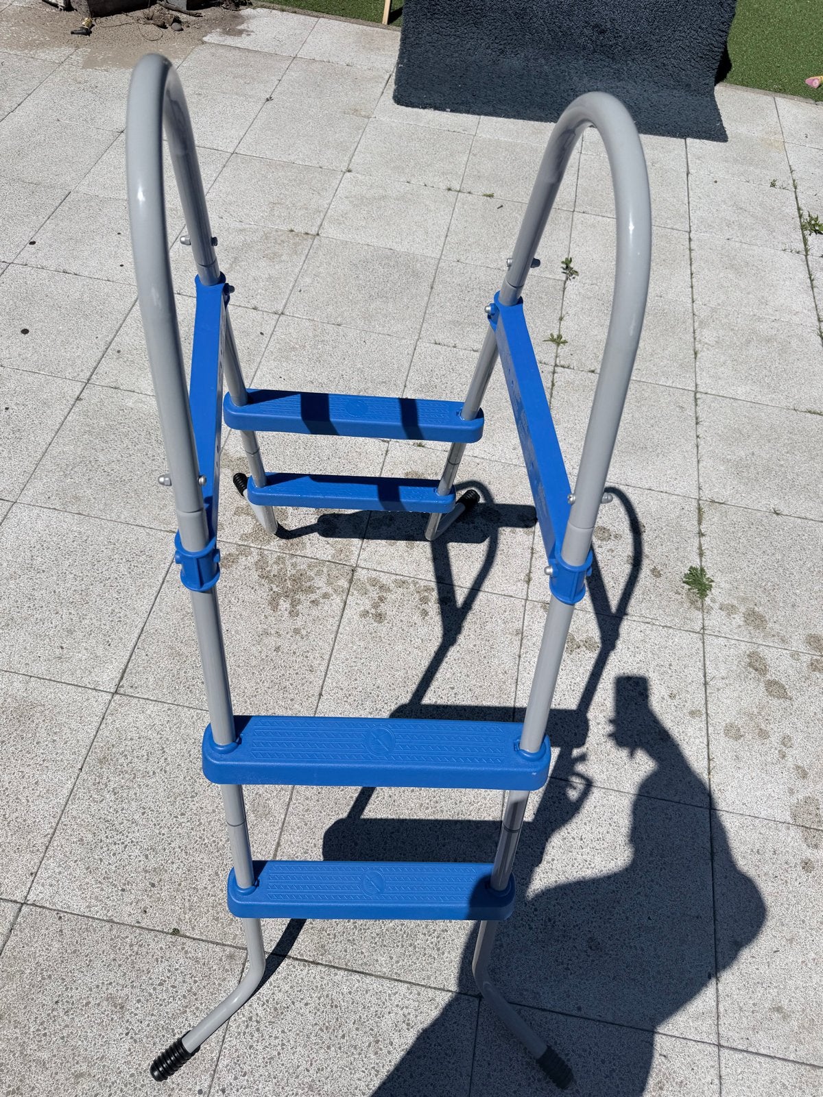 Zwembadtrapje voor opzetzwembad, Tuin en Terras, Zwembad-toebehoren, Ophalen, Gebruikt, Ladder