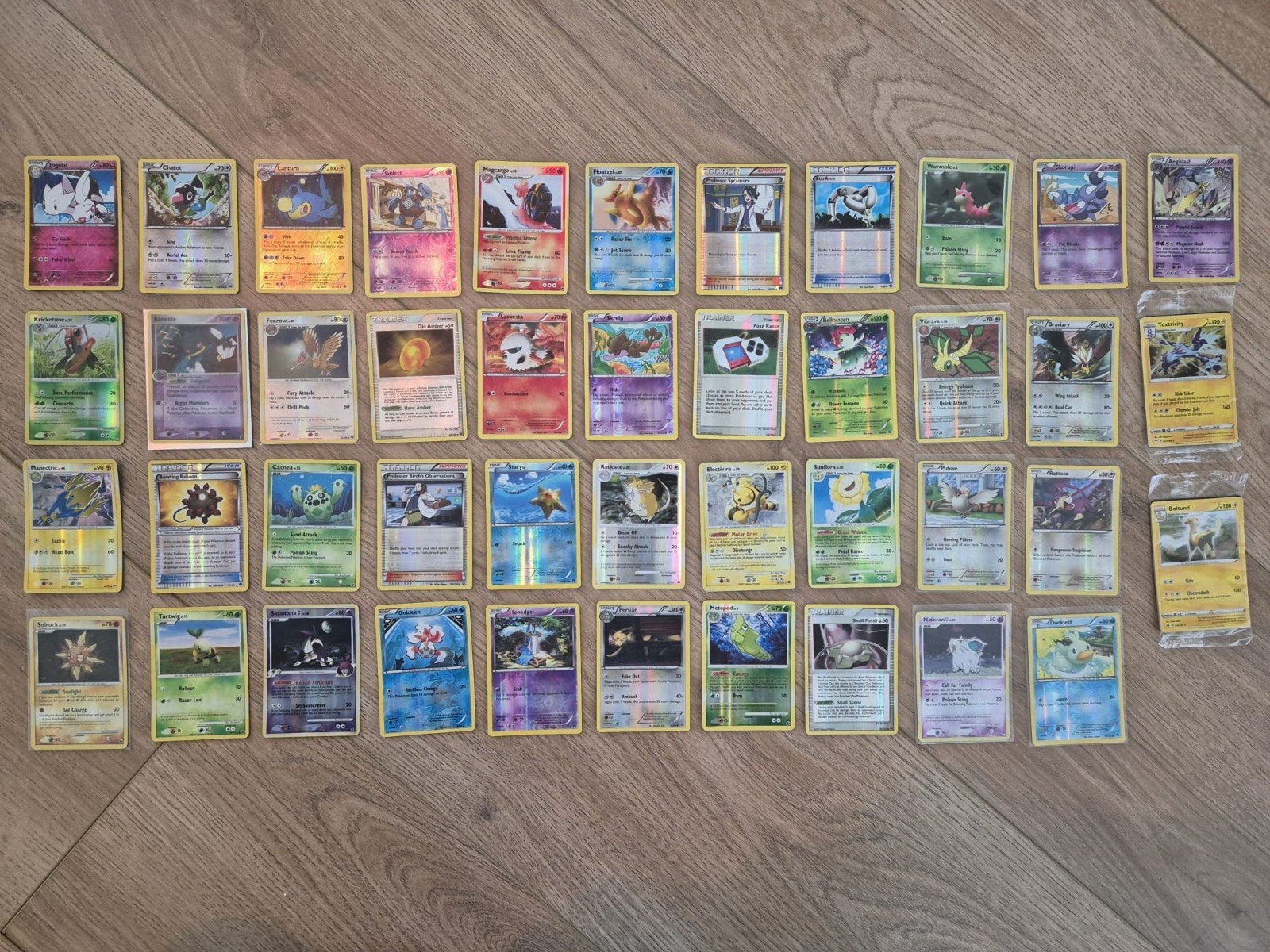 Oude glimmende Pokémon kaarten!, Hobby en Vrije tijd, Verzamelkaartspellen | Pokémon, Ophalen of Verzenden, Zo goed als nieuw