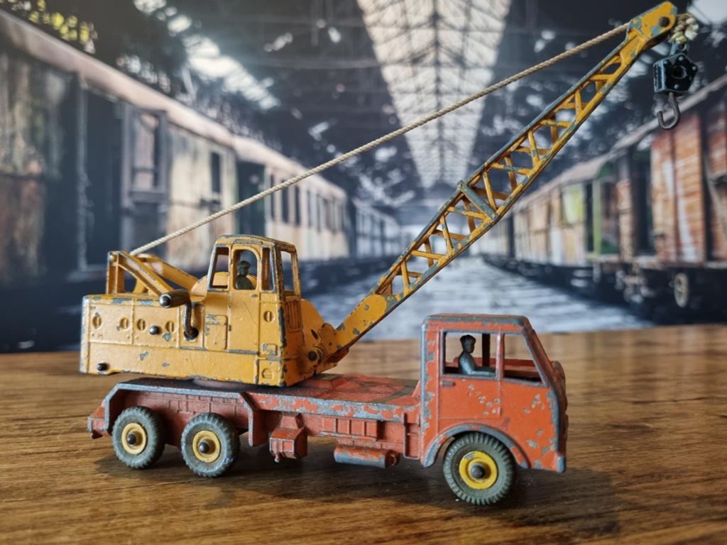 Dinky Supertoys 20 Ton Lorry-Mounted Crane (Vintage), Ophalen of Verzenden, Gebruikt