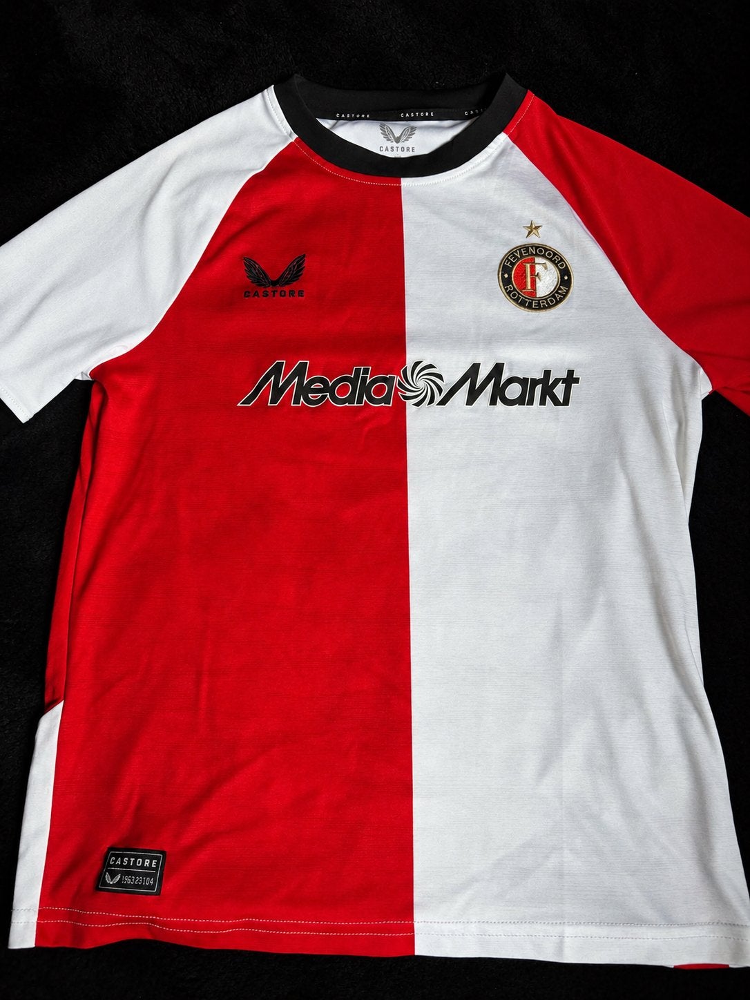 Castore Feyenoord shirtje - Maat 158, Maat S, Ophalen of Verzenden, Gebruikt, Shirt