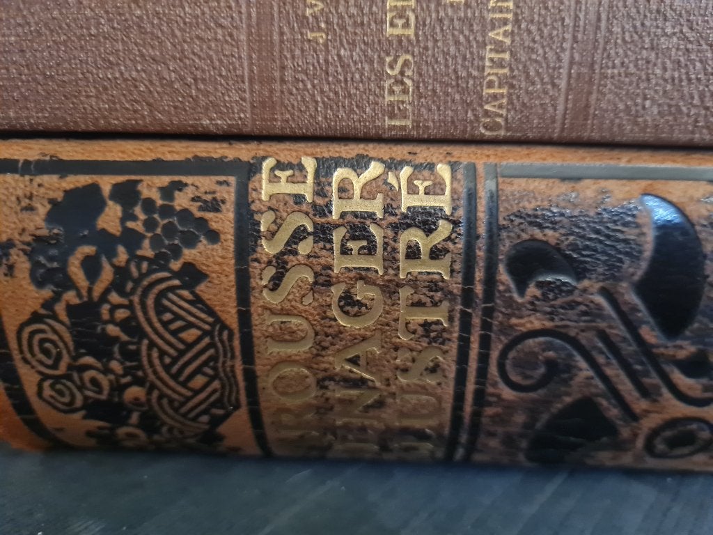 Zeer oud boek Jules Verne foto 1 t/m 6, Ophalen of Verzenden, Gelezen, Jules Verne, Europa overig