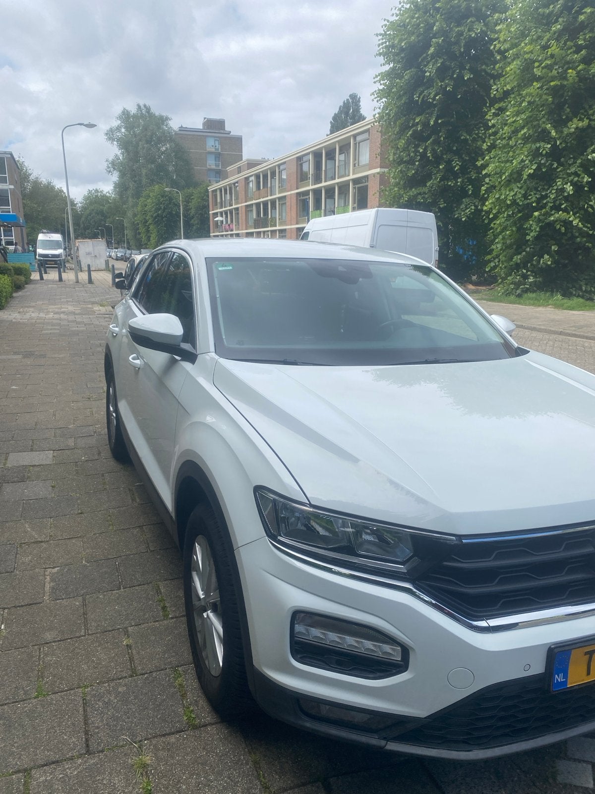 Volkswagen T-Roc 1.0 TSI 115pk 2018 Wit, Auto's, Volkswagen, Voorwielaandrijving, Wit, 115 pk, Particulier