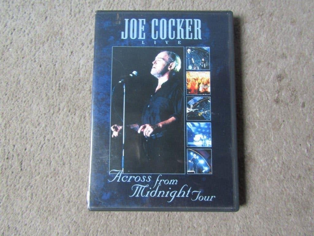 DVD: Joe Cocker - Across frim midnight tour, Alle leeftijden, Ophalen of Verzenden, Gebruikt