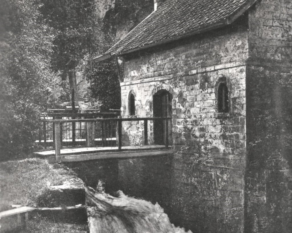 41475 Geulhem Watermolen 1959 Gelopen met postzegel, Ophalen of Verzenden, 1940 tot 1960, Gelopen, Limburg